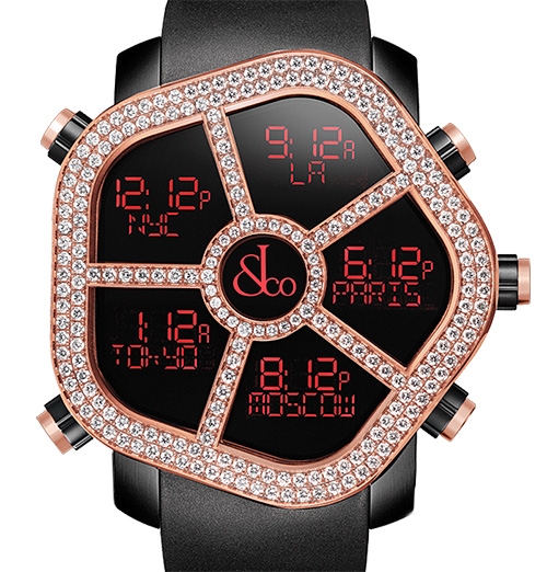 (image for) Jacob & Co Ghost DIAMOND DIAL BEZEL GH100.14.RP.MR.A watch for sale